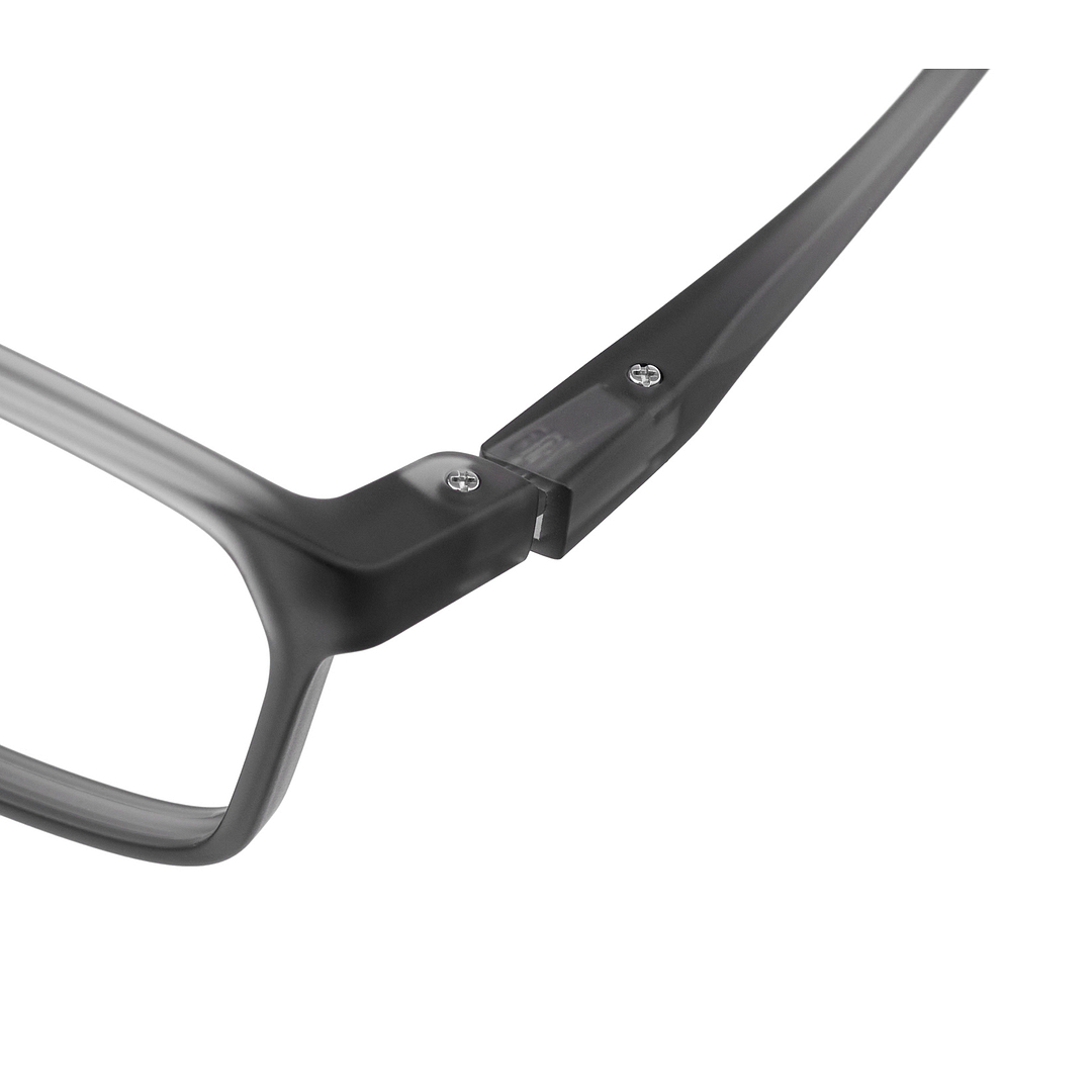 OWNDAYS | MOVE Matte Gray Full Rim Rectangle right side